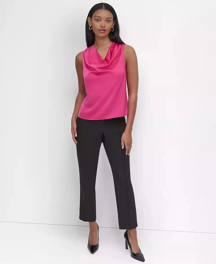 DKNY Sleeveless Cowlneck Top 5