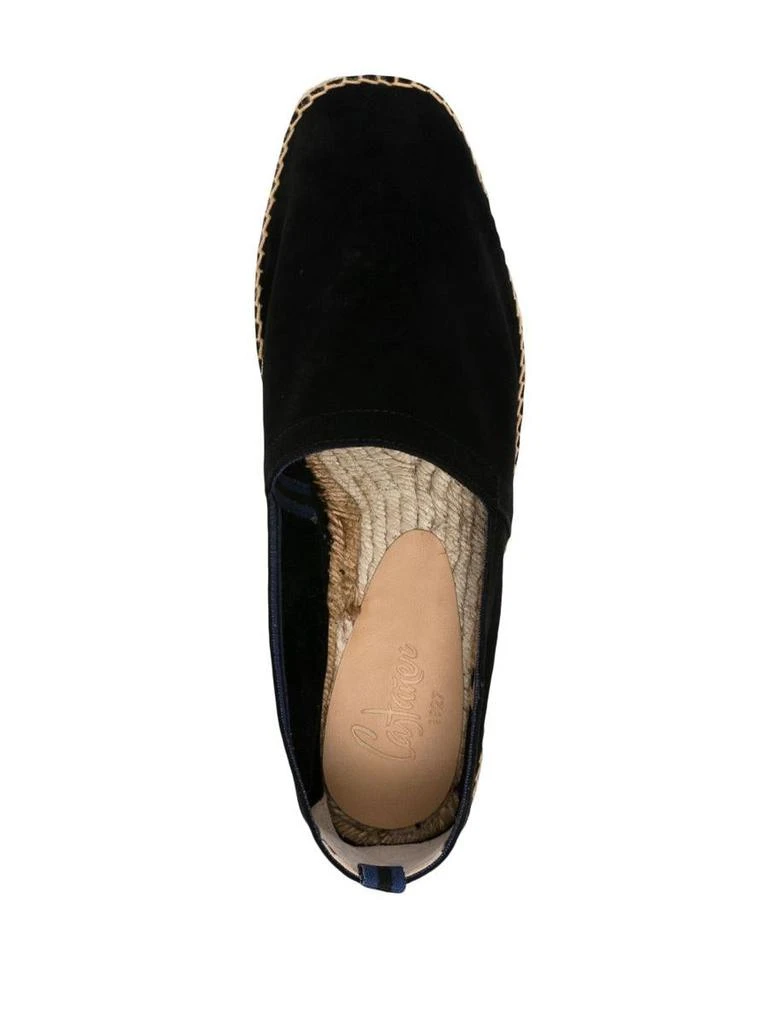 CASTAÑER Castañer Pablo Espadrilles Low-Cut In Black Suede 4