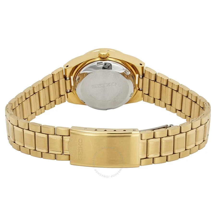Seiko Open Box - Seiko Series 5 Automatic Gold Dial Ladies Watch SYM600 3