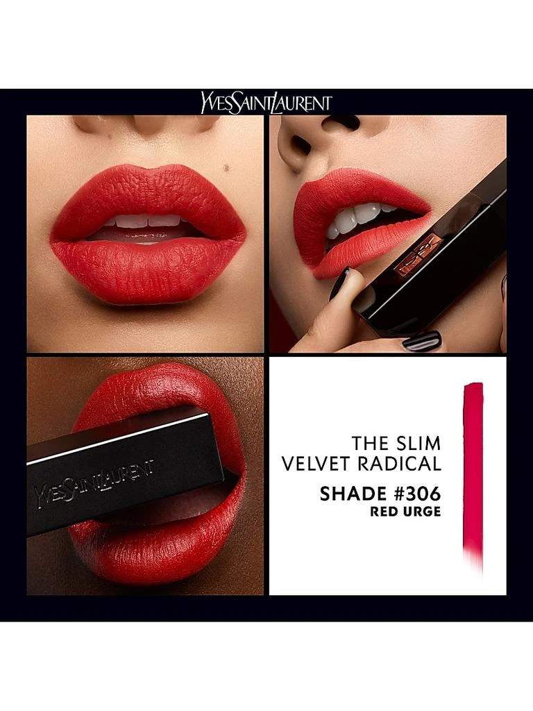 Yves Saint Laurent Rouge Pur Couture Slim Velvet Radical Matte Lipstick 3