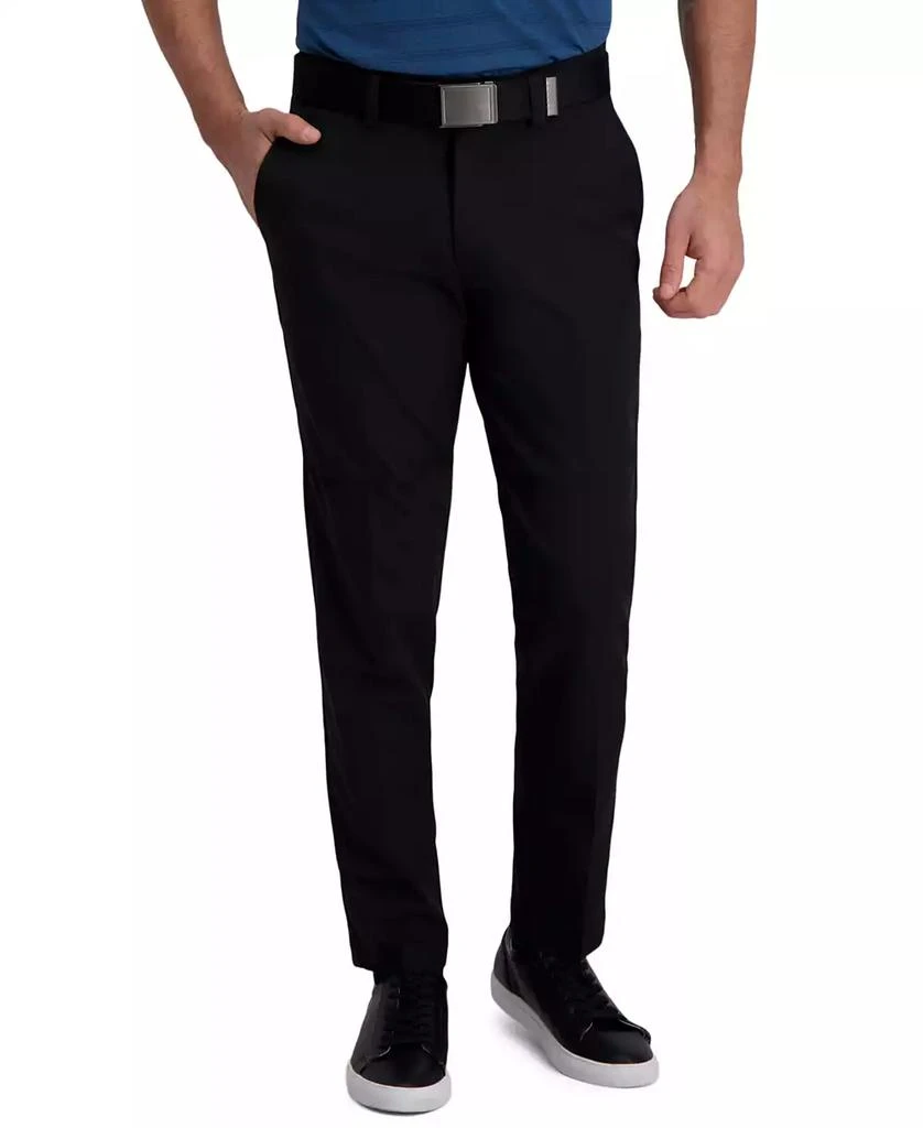 Haggar Cool Right Performance Flex Slim Fit Flat Front Pant 1