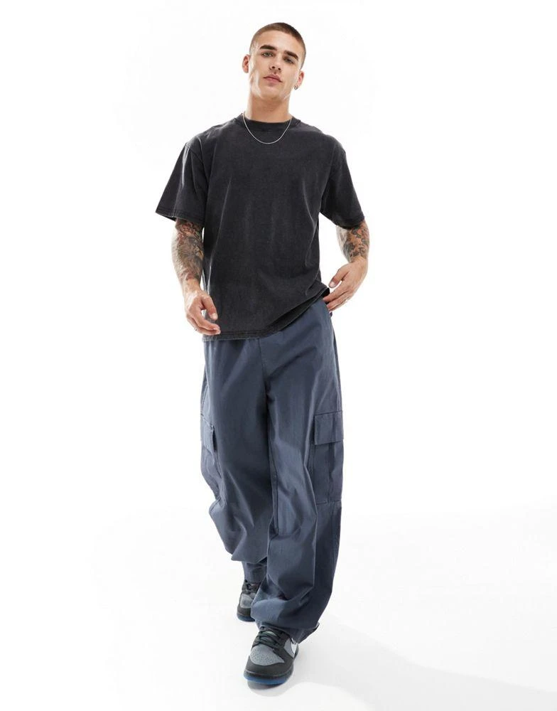 PacSun PacSun premium washed t-shirt in black 3