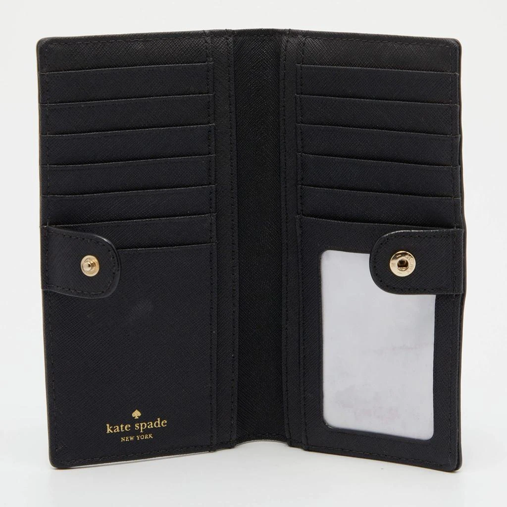 Kate Spade Kate Spade Black Leather Bifold Flap Wallet 2