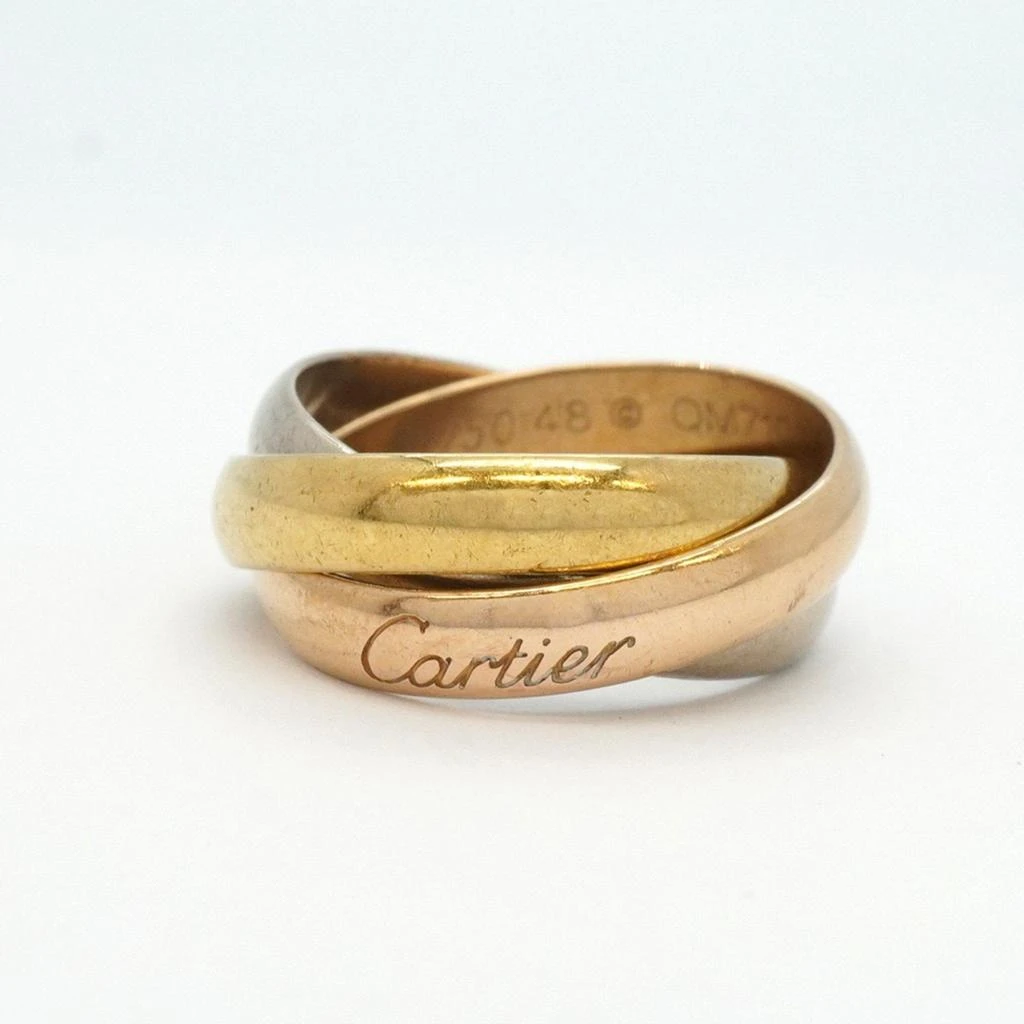 Cartier pink gold (18K) gold (18K) yellow gold (18K) Band Ring (Pre-Owned) 5