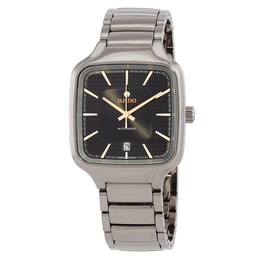 Rado True Square Automatic Grey Dial Unisex Watch R27077102