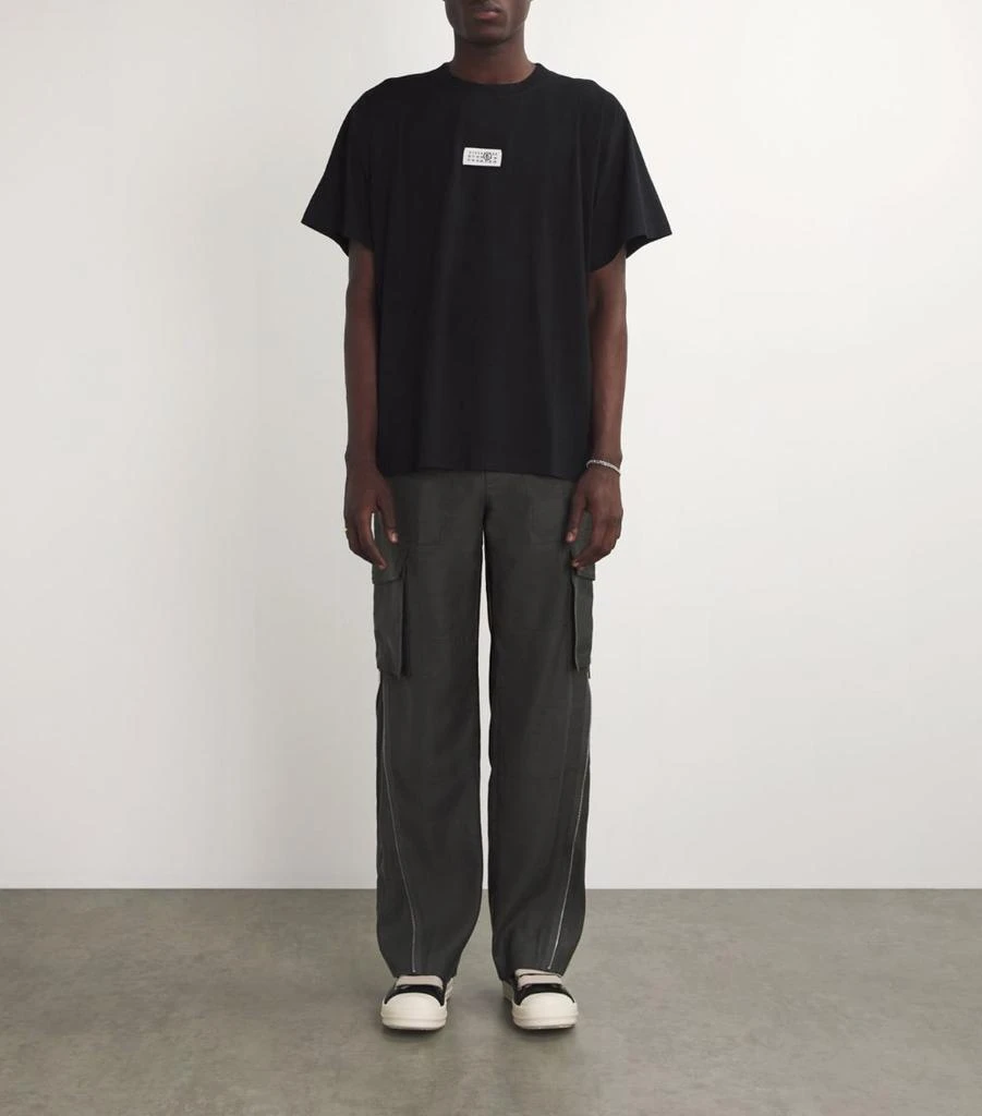 MM6 Maison Margiela Cotton Numeric Tab T-Shirt 2