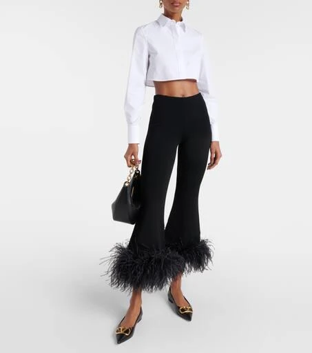 Valentino VLogo leather ballet flats 2