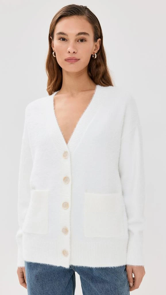 Good American Oversized Plush Cardigan 6