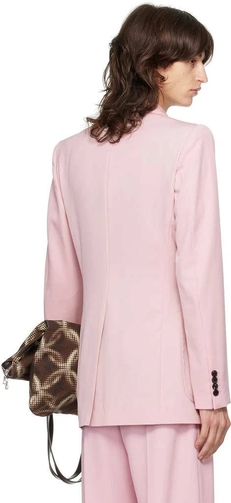 Dries Van Noten Pink Tight Fit Blazer 3