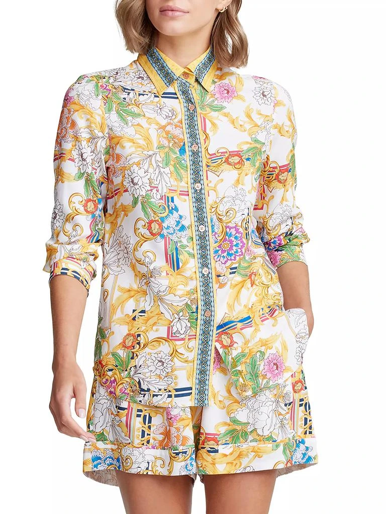 Robert Graham Hadley Baroque Floral Shirt 3