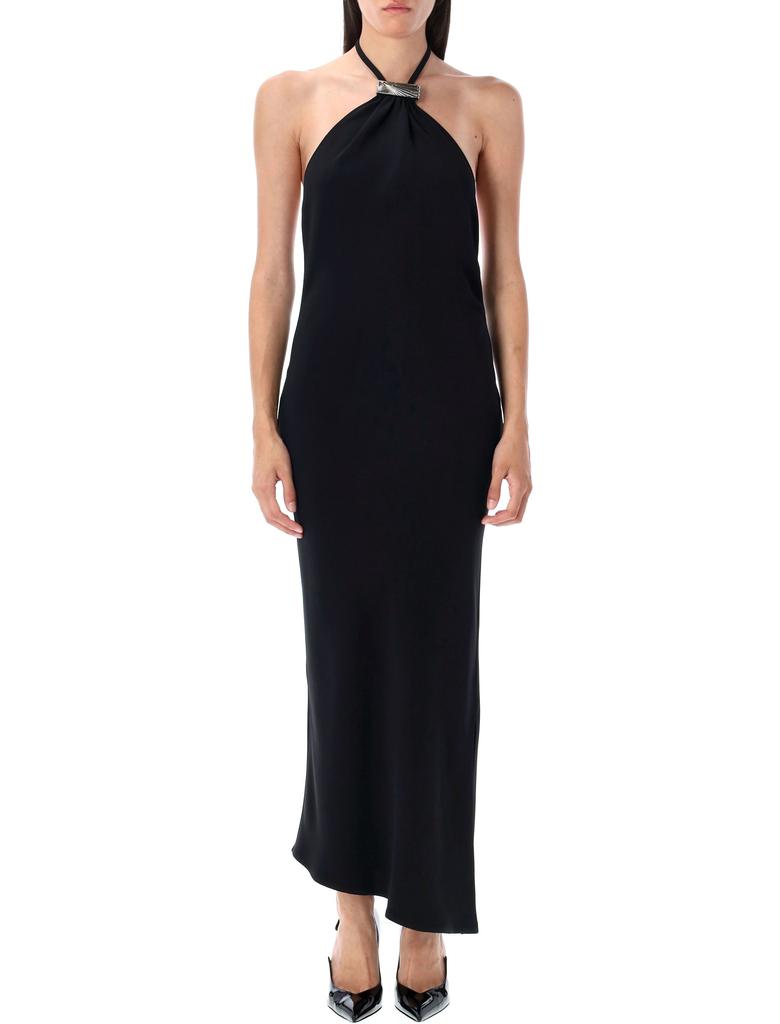 オールインワン・サロペット The Attico Cady Midi Dress With Satin Piping The Attico Cady Midi Dress With Satin Piping | THE LIST