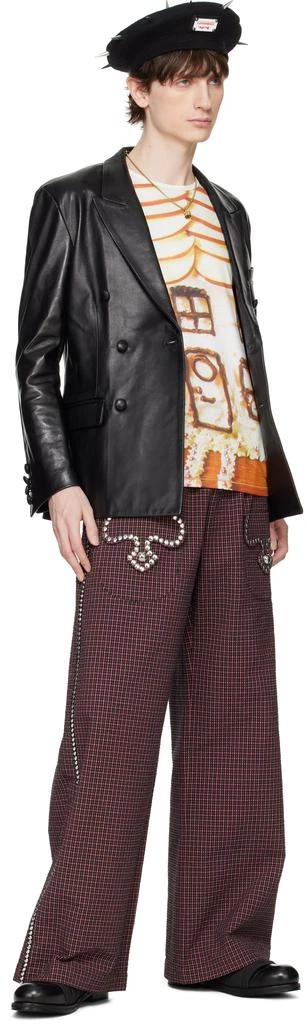 Charles Jeffrey Loverboy Gold Ears Beanie Charm Necklace 3