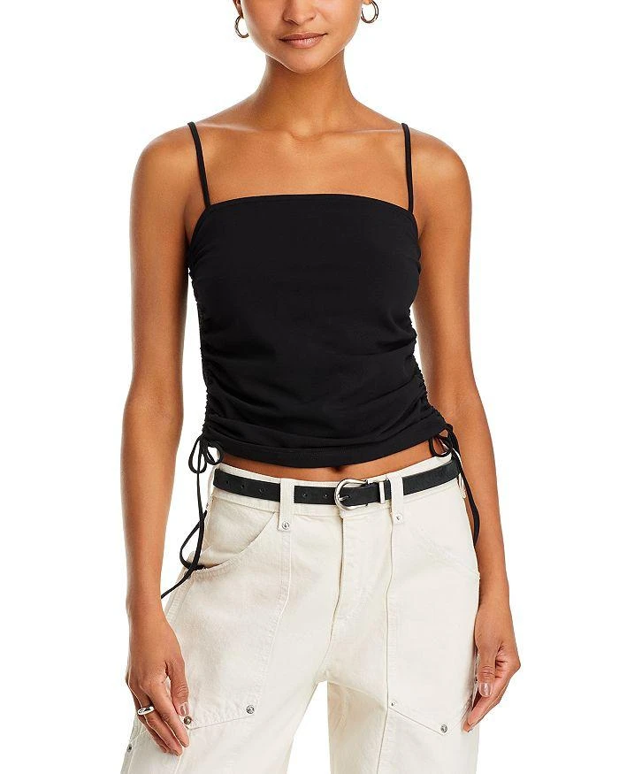 Re/Done Scrunch Tube Tank Top 1