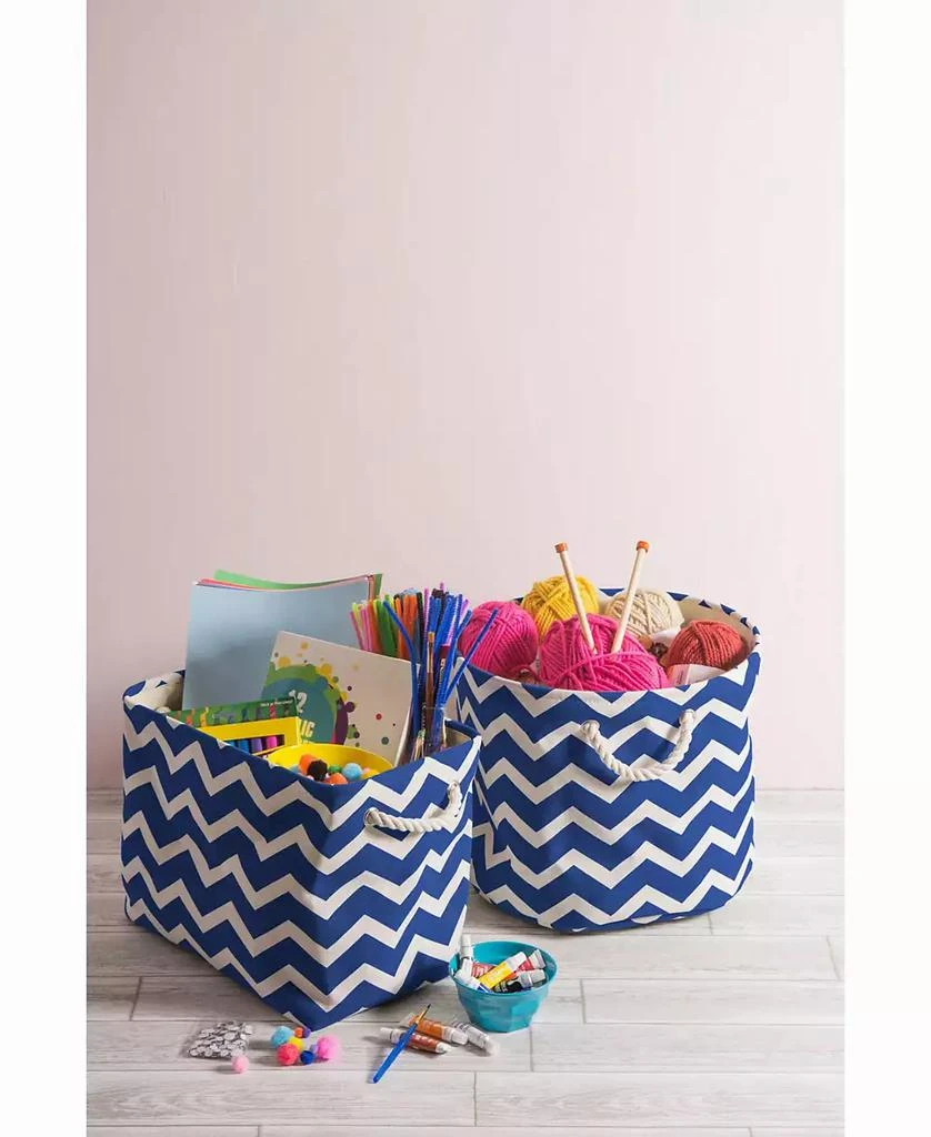 Design Imports Design Import Storage Bin Chevron, Rectangle 8