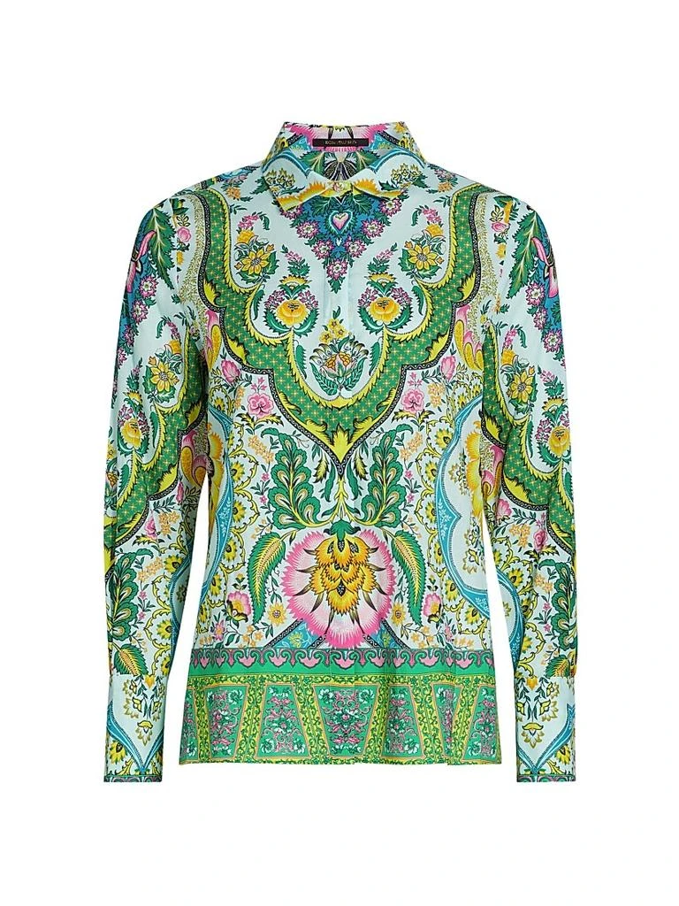 Kobi Halperin Claire Printed Button-Up Blouse 1