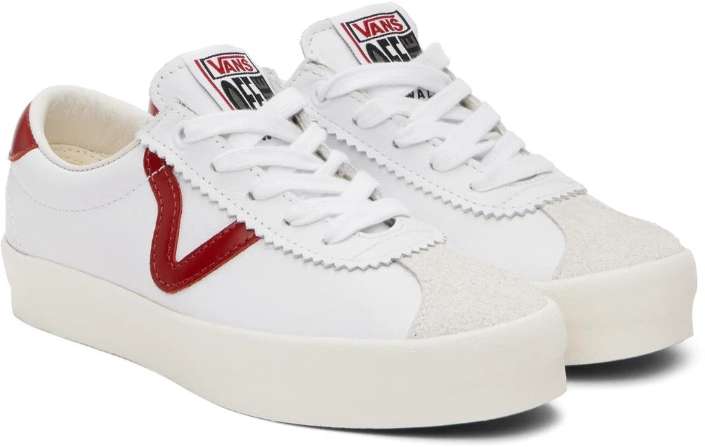 Vans White Premium Sport Low 73 Sneakers 4