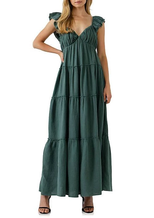 chinese dress ladies All A Bloom Maxi Dress ~ Free People  Arizonia Rose