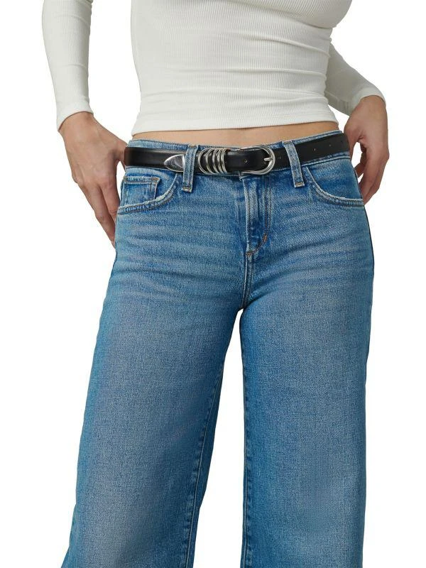 Joe's Jeans The Lou Lou Low-Rise Wide-Leg Jeans 4