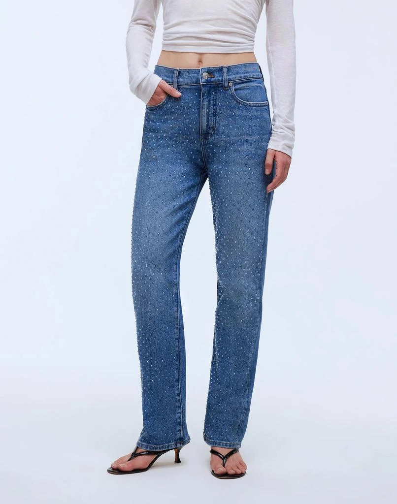 Madewell Limited-Edition Drop: The Rhinestone '90s Straight Jean 2