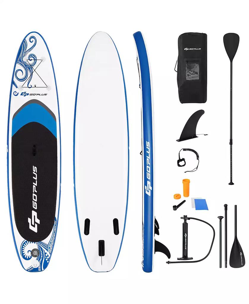 Costway 1 pcs 10.5  Inflatable Stand Up Paddle Board SUP Surfboard
