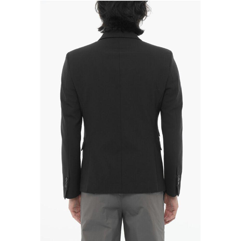 Neil Barrett Side Vents Notch Lapel Slim Fit 2-Button Men's Blazer