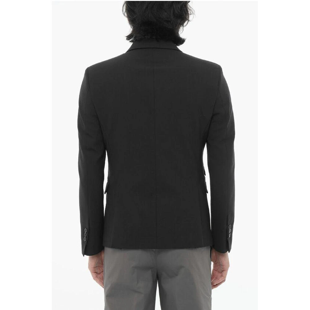 Neil Barrett Side Vents Notch Lapel Slim Fit 2-Button Men's Blazer 2