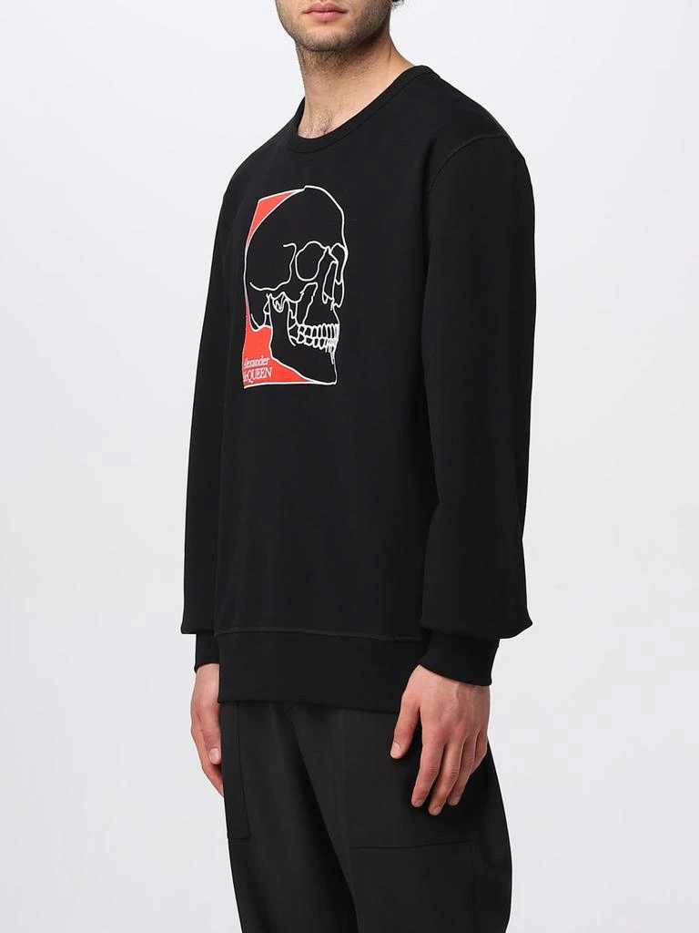 ALEXANDER MCQUEEN Alexander McQueen cotton sweatshirt with Skull print 4