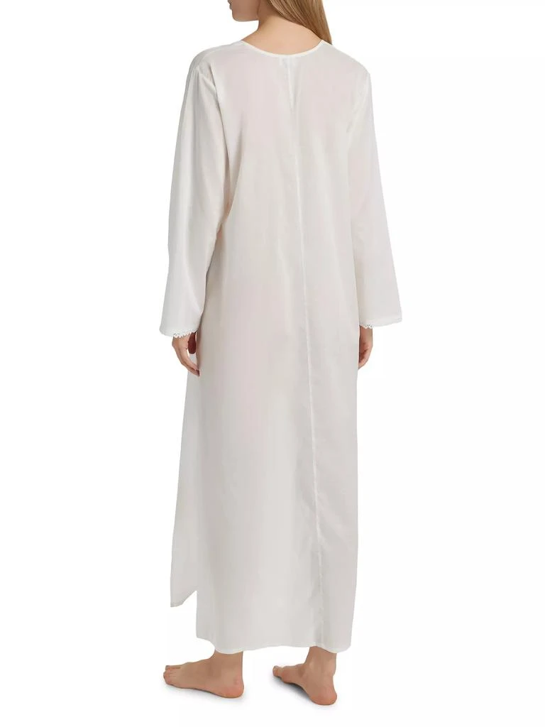 Pour Les Femmes Valentina Lace-Trimmed Kaftan Nightie 4