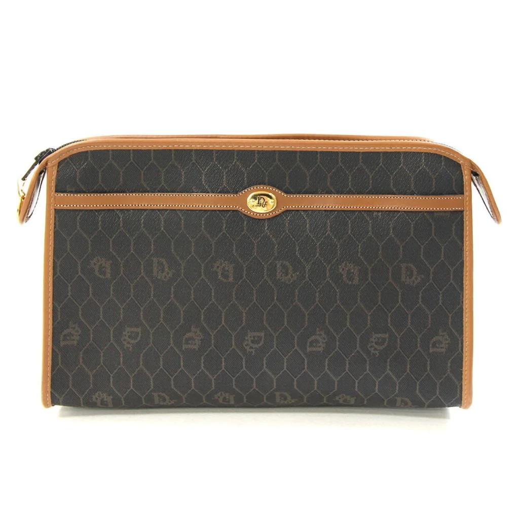 Dior Pvc Leather Clutch Bag (Pre-Owned)