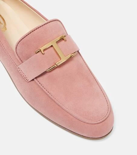 Tod's T Timeless suede loafers 5