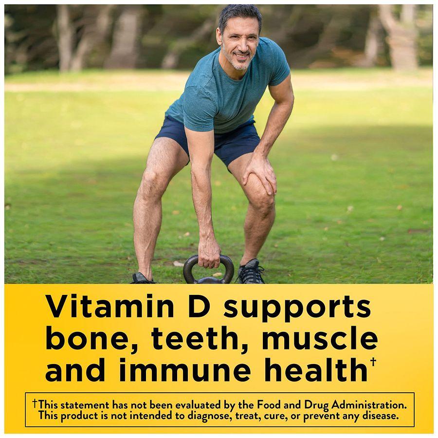 Nature Made Vitamin D3 + K2 Softgels