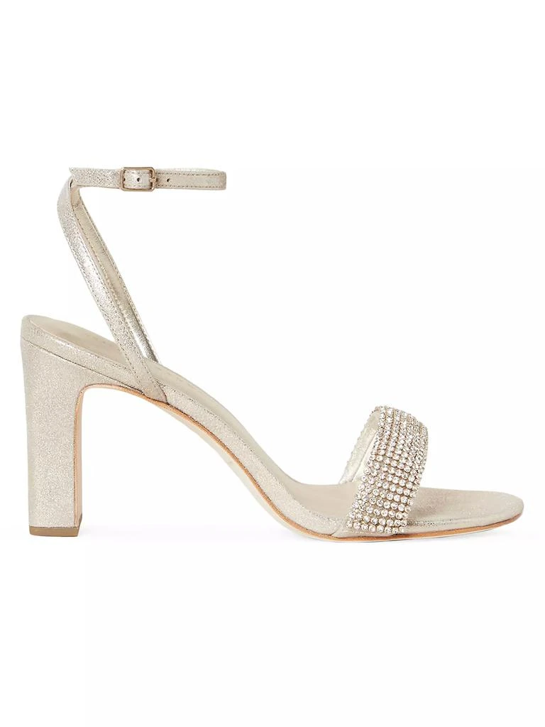 Loeffler Randall Shay Rhinestone Ankle-Strap Sandals 1