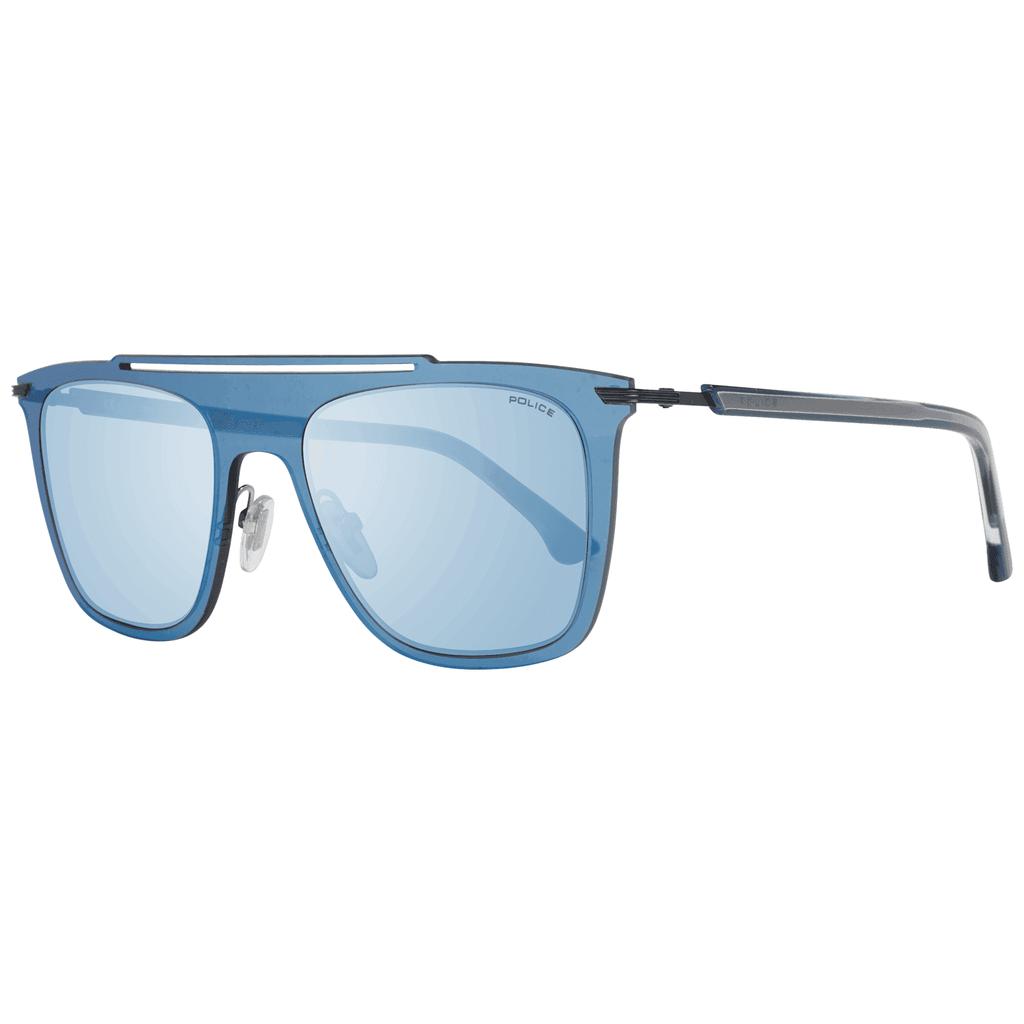 POLICE Police SPL581  Mirrored Rectangle Sunglasses