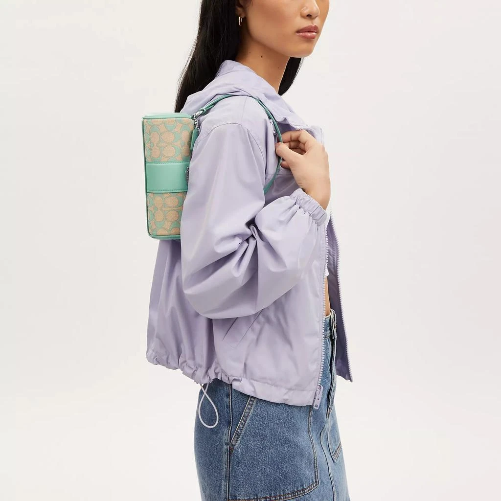 Coach Coach Outlet Nolita Barrel Bag In Signature Jacquard 2