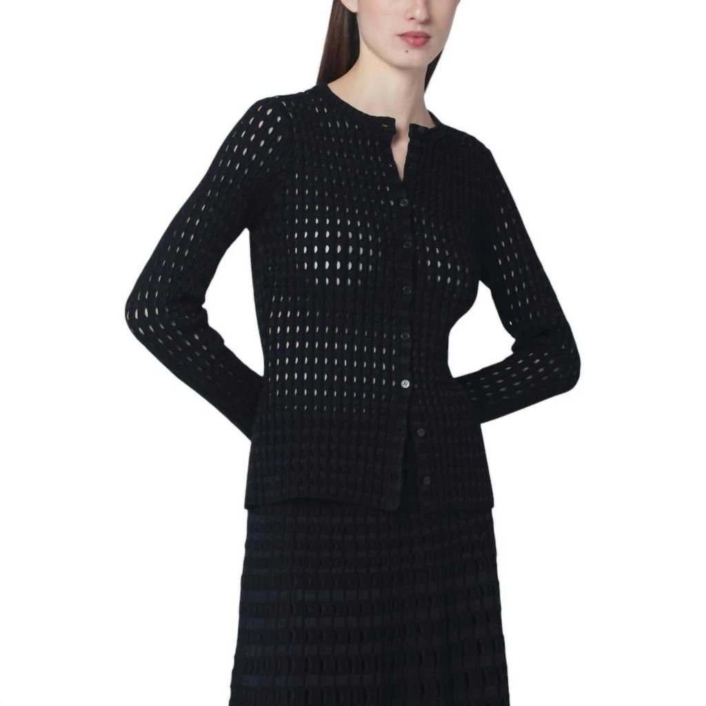 SIMKHAI Mabel Cardigan In Black