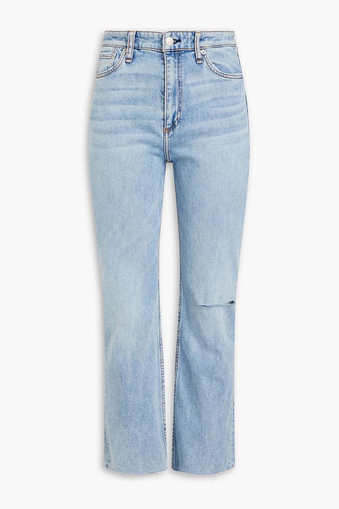 Rag & Bone Casey distressed high-rise kick-flare jeans