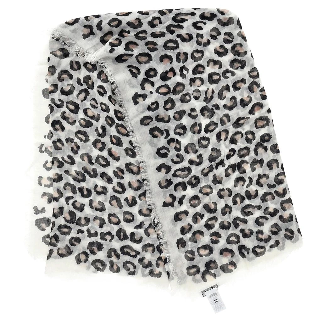 Alaïa Printed Scarf in Animal Print Cashmere 1