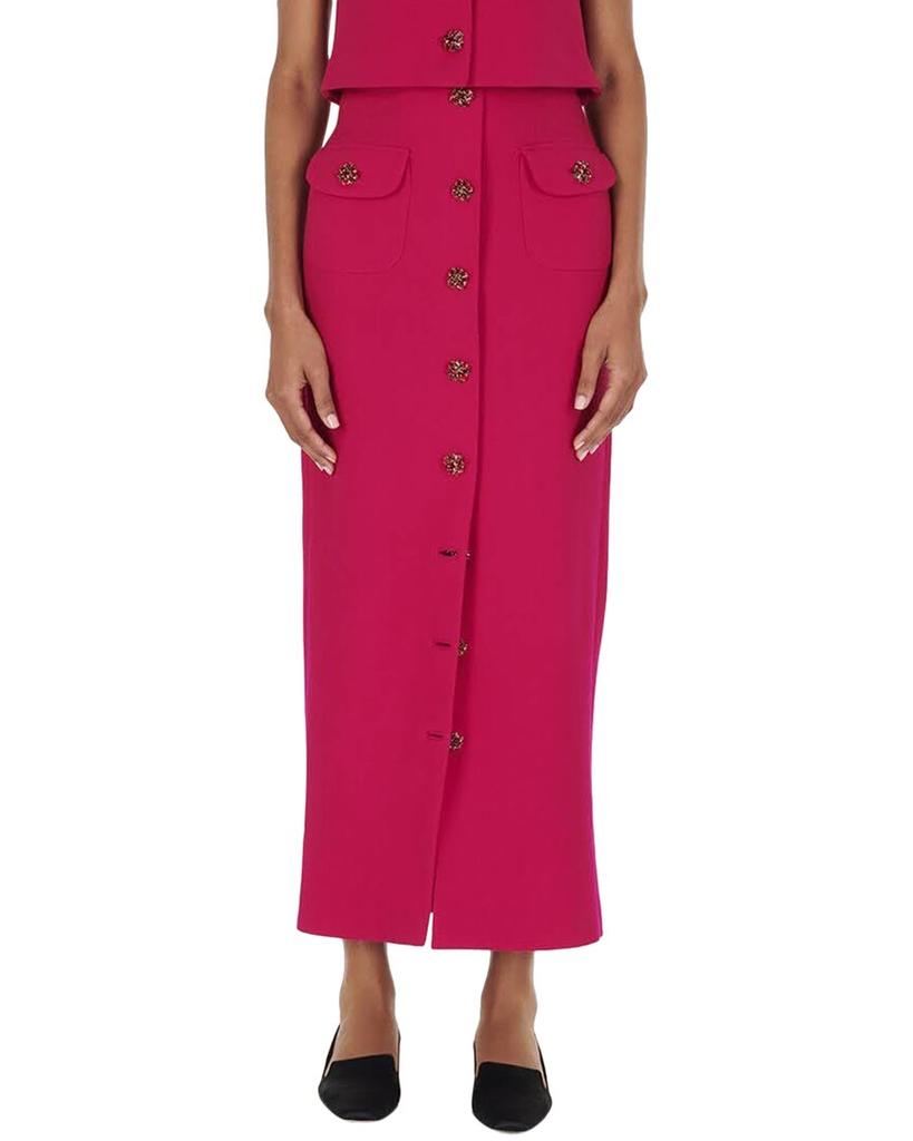 ADAM LIPPES Dakota Wool Skirt