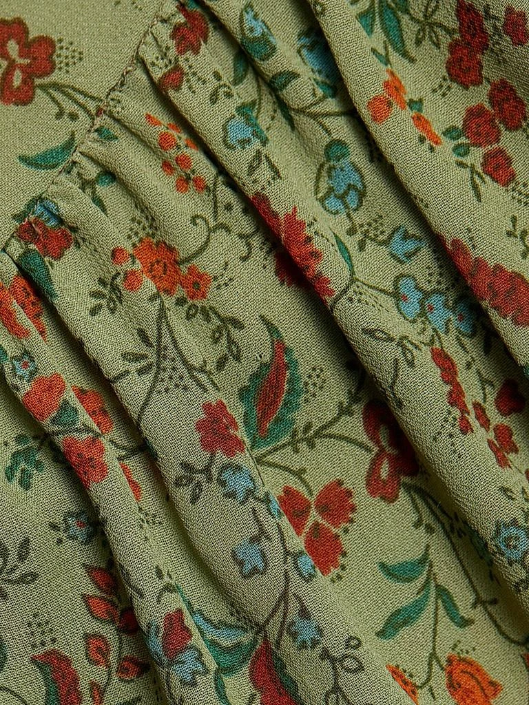 Reformation Wyn Floral Ruffled Top 7