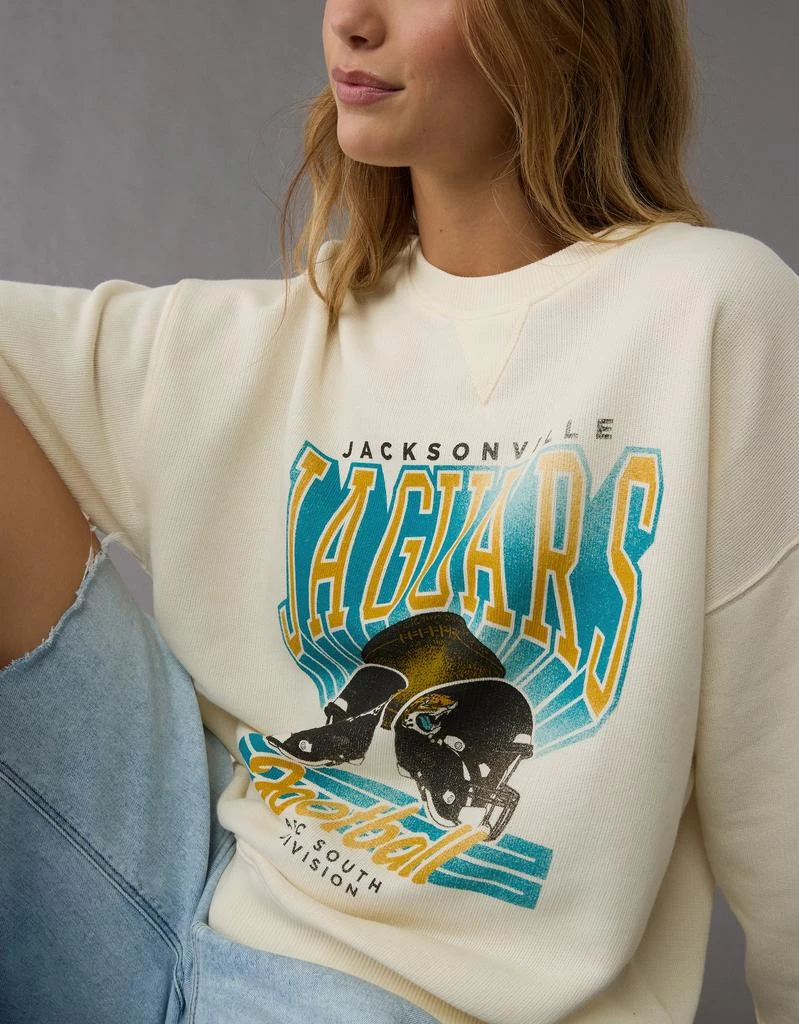 AE AE NFL Jacksonville Jaguars Crew Neck Sweatshirt 7