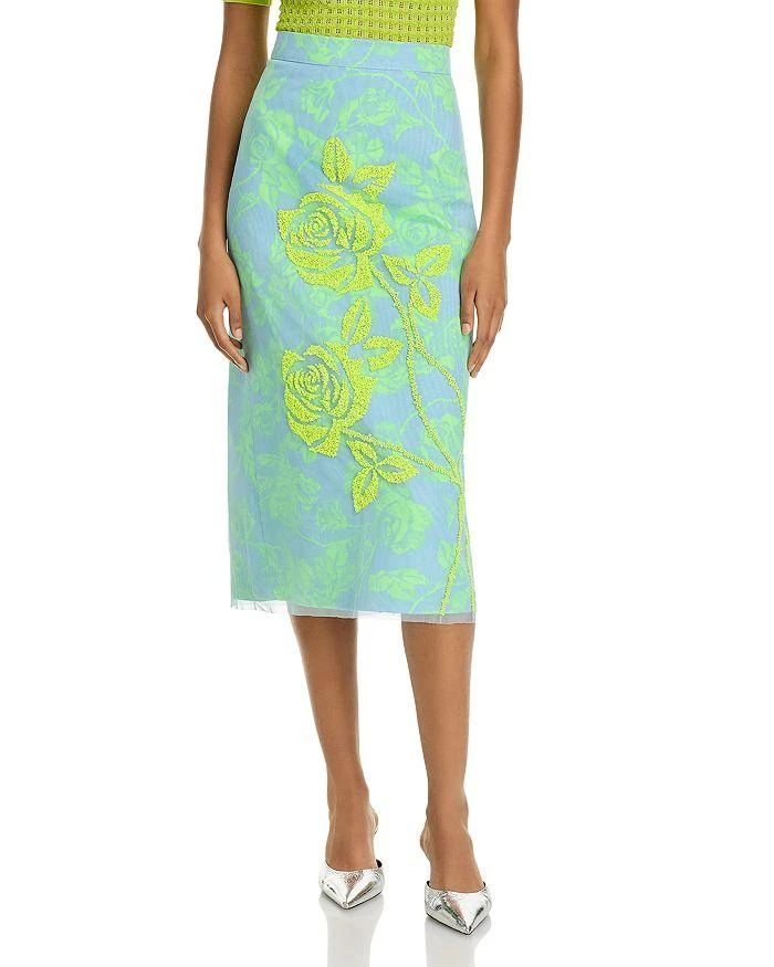 Essentiel Mesh Overlay Skirt 1