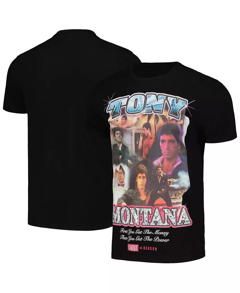 Reason Men's and Women's Black Scarface Who to Trust T-Shirt
