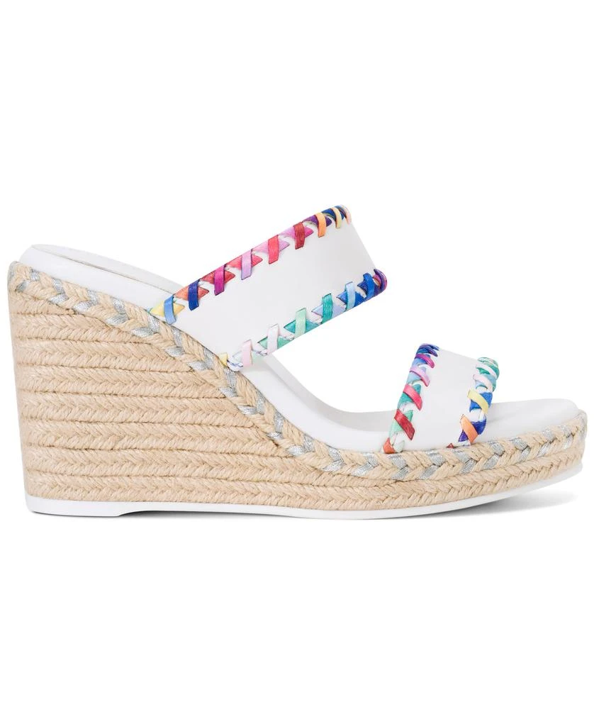 Karl Lagerfeld Paris CHARCEL DOUBLE STRAP WEDGE 2