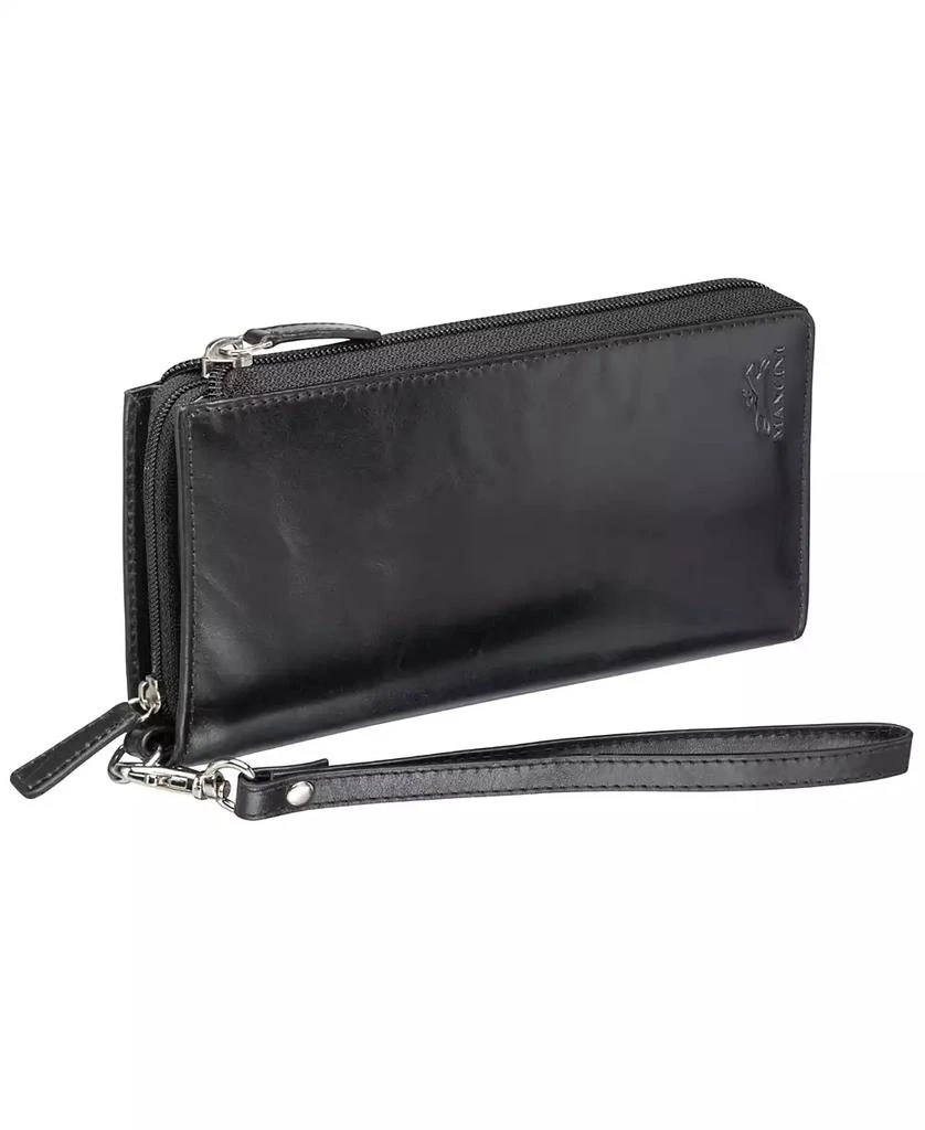 Mancini Leather Goods Men's Casablanca Collection Trifold Wallet 2