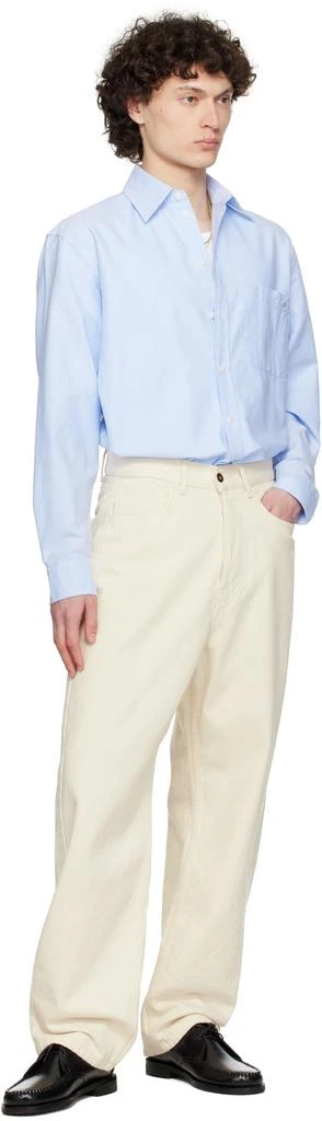Merz b. Schwanen Blue SHIRT11OX Oxford Shirt 5
