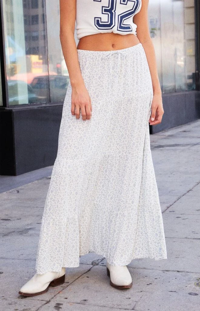 John Galt Floral Lizzy Maxi Skirt 1