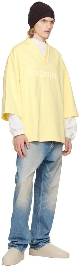 Fear of God ESSENTIALS Yellow Football T-Shirt 4