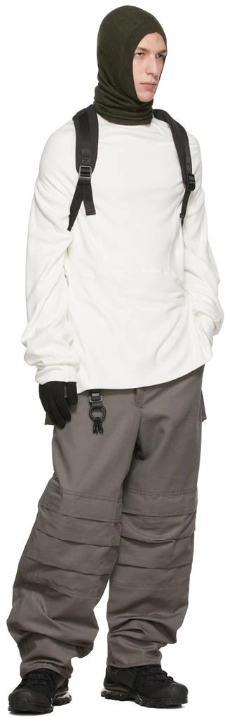 BRYAN JIMENÈZ SSENSE Exclusive White Armstrong Hoodie 5