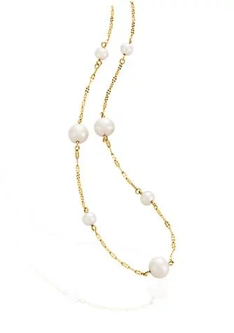 Belk 
Co. Pearl Pendant in 14K Yellow Gold
