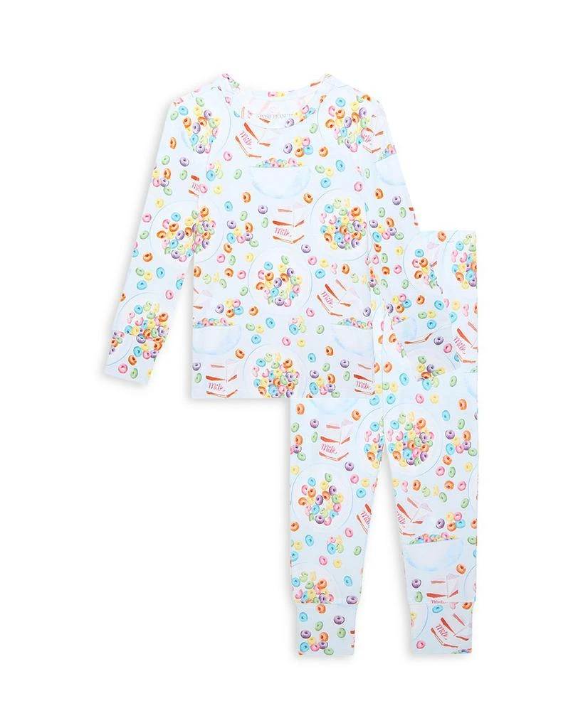 Posh Peanut Unisex Cereal Classic Pajama Set - Little Kid 1